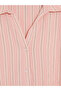 قميص نسائي مخطط كبير الحجم من NEVAVM - 6