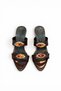 Women's Slippers Heeled Brown Buckle Pointed Evening Dress Shoes New Season F402 - 6
