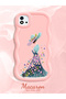 Realme C11 2021 Compatible Case Camera Protector Pink Silicone Couple Phone Case Girl Pattern - 2