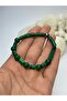 Malachite (Malachite) Natural Stone Bracelet Slim Model - 2