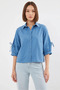 Women's Cotton Indigo Shirt
