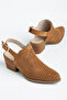Women's Western Cowboy Suede Open-Back Summer Boots - 4