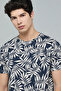 Printed T-Shirt with Crew Neck and Short Sleeves - 4
