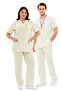 Comfy - Large Size Technician Uniform Lycra Scrubs (Compliant with New Regulations - Moth) (Jewelry)
