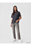 Anthracite Crew Neck Stone-Embellished Blouse - 2