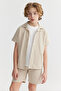 Boy's Textured Shirt
