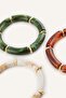 Manuka X Defacto Women's 3-Piece Bracelet H8652Axns - 3