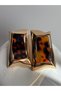 Gold Color Big Kay Kay Earrings (6.3 cm) - 2