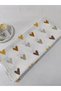 100% Cotton. Single Layer Patterned and Plain Muslin Baby Blanket - 4
