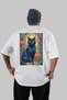 For the Love of Cats 8 Cats Printed White Oversize T-Shirt 100% Cotton Unisex Cat Lover Premium Design - 2