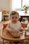 Set of 4 Liquid-Proof Tie-On Baby Girl Bibs, Drool Bibs, Baby Scarves - 5