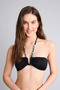Regular Fit Wrinkled Textured Fabric Bikini Top G3771Ax26Sm - 3