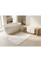 Cotton Collection Bohem Welsoft 2-Piece Bath Mat Cream 60X100+50X60 cm - 2