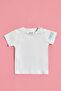 Embroidered T-Shirt and Dungaree Set - 4