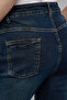 Washed Flared Jeans with Button Closure - 6