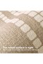 (in21)Modern Rectangular Living Room Floor Rug by HI-FINE, Large Waterproof, Stain-Resistant, Non-Slip (Color E - 2x3m) - 4