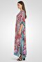 Women Animal Print Kaftan Dress, Multicolor - 3