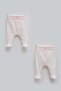Baby Girl Booties Pants 0-9 Months Pink
