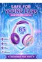 Volkano Disney Frozen Kids Wired Headphones with Stickers, 85dB Safe Volume Limiter, 40mm Drivers, 3.5mm AUX Cable, Adjustable Headband, Soft Cushions, Lightweight Design - 2