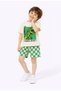 Boys Dinosaur Print T-Shirt Shorts Set Summer Top and Bottom Outfit - 4