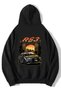 Unisex Oversize Rs3 Audi Rs3 Hoodie Black
