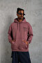    Men's 98 Printed Hooded Sweat - Dusty Rose - 2
