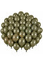 Olive Color Latex Retro Balloon (30 cm) - 50 Pieces