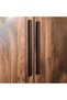 Kentorp 3 Door Wardrobe | Sturdy Closet Clothes Storage Cupboard | Modern Design Space Saving Swing Door Cabinet For Bedroom L120xW53.9xH192cm-Espresso/Columbia - 7