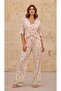 Palm Tree Pattern Pajama Set