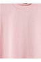 New Season Pink 100% Cotton Boxy Fit Basic Thick T-Shirt - 3