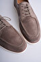 Genuine Leather Men's Loafer Shoes Mink Casual Suede Daily Comfortable Lace-Up Model Ravenna - 7