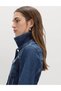 Denim Detaylı Ceket - 6
