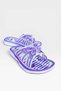 Butterfly Figured Daily Pool Beach Comfortable Girls' Slippers Purple - 2