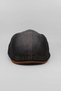 Vintage Denim Cap - Flat Cap with Adjustable Buckle and Suede Visor - 2