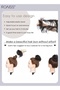 Curly Human Hair Bun Real Updo Hairpiece Stretchy Scrunchie Elegant Chignon with Elastic Band Hair Accessory for Women 1PC Natural Black - 6