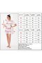 Crew Neck Oversize Cotton T-Shirt Checkered Heart Pattern Shorts Summer Women's Pajama Set - 8
