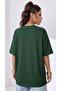 Women's oversized basic plain unprinted t-shirt - 4
