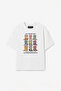 Eazy Unisex Oversize T-Shirt 100% Cotton White Western Dept. Cowboy Printed T-Shirt - 3