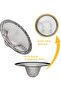 HOME PRO Stainless Steel Mesh Kitchen Sink Strainer Hair Trapper - 11.3cm - 4