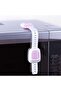 Door Locking Device - Refrigerator and Drawer Security - Pink