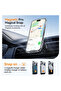 (2 in 1) Magnetic Clear Case Compatible with iPhone 17 Pro Max Cover - Silver - 6