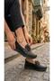 6388 Anatomical Soft Silicone Rubber Sole Genuine Leather Women's Shoes - 3