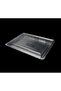 Plastic Leak-Proof 1000Gr Transparent Baklava, Gulac, Ekler, Cig Köfte and Wrapping Container - 25 Pieces - 2