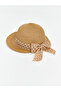Sparkling Choices Bow Detailed Girls' Straw Hat from Shining Store - 3