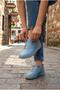 4442 Comfortable Flexible Silicone Rubber Sole Genuine Leather Women's Shoes - 3