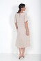 Women's Italian Linen Midi Dress with Pockets - 4