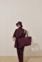 Beach Bag Plum - 2