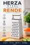 4-Way Large Size Stainless Steel Grater with Metal Handle