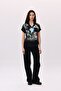 Shirt collared digital stone pocketed t-shirt