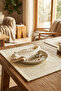 Barcelona Velvet Textured 6-Piece American Service Cream Set - 3